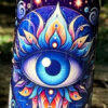 20oz Galaxy Eye Glow in the Dark