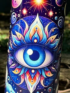 20oz Galaxy Eye Glow in the Dark