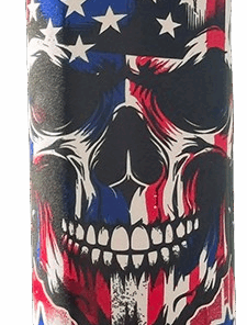 20 oz Veterans Remember Skull